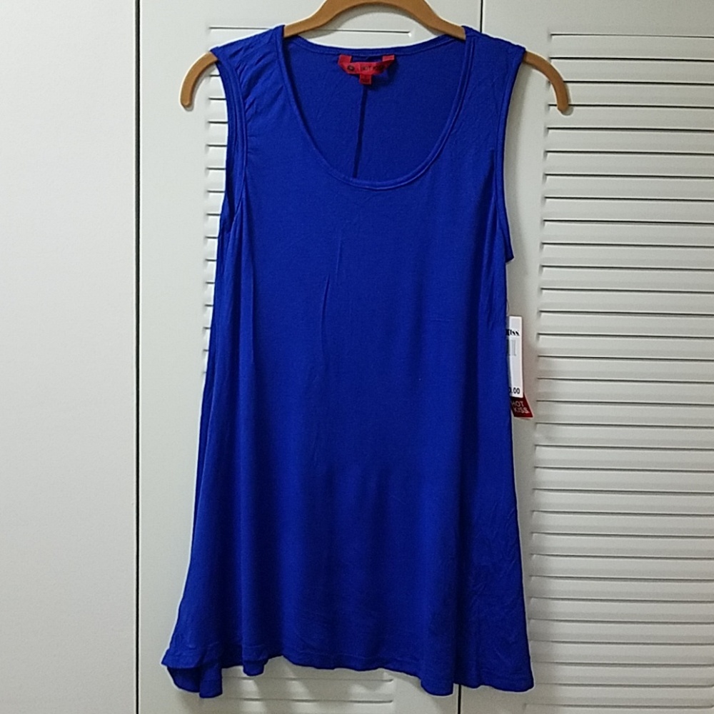 Hot Kiss Royal blue tank